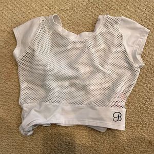 White crop top